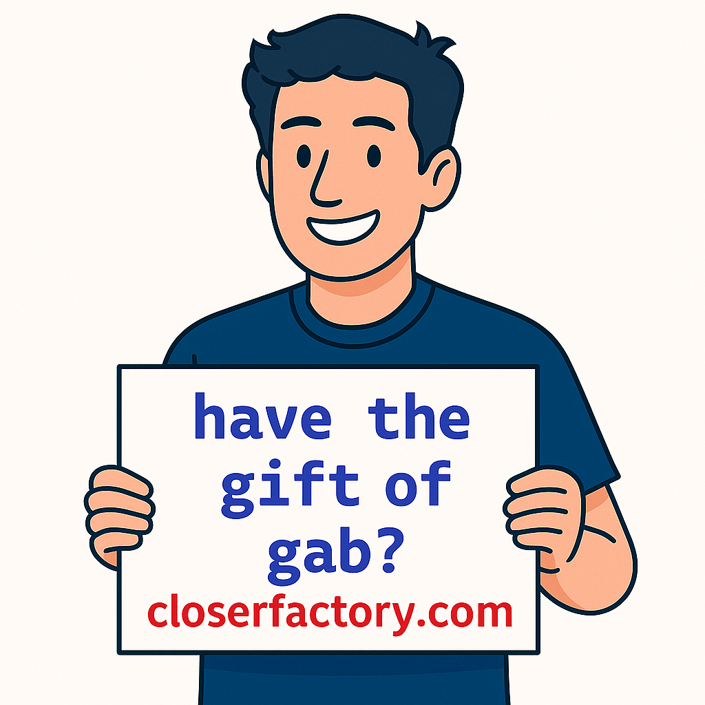 Gift of gab?